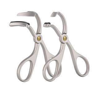 Precisie Carbon Steel Wimperkruller <span class=keywords><strong>Re</strong></span>-Lift Instant Wimperkruller voor Korte Wimpers Zilver HONGSTARS - Product Image 1