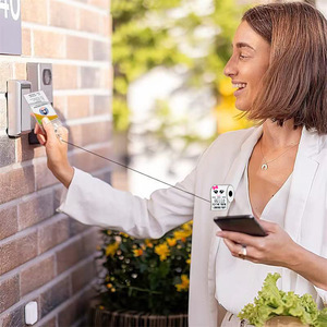 Clip Retrattile in Acrilico con Design Creativo di <span class=keywords><strong>Animali</strong></span>, Porta Badge Personalizzato a Forma di Tartaruga, Dinosauro, Elefante, Bradipo, Gatto - Product Image 6