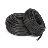 Fil en silicone 4/0 AWG 107 mm² haute température 200 ℃   Câble d'alimentation flexible en cuivre étamé pour batterie, onduleur EV, stockage d'énergie