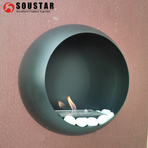 <strong>Steel</strong> Decorative <strong>Fireplace</strong> Free-Standing Bioethanol <strong>Fireplace</strong> for <strong>Outdoor</strong> and Apartment Use - Product Image 4