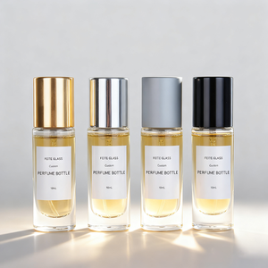 Bán buôn 10ml Vòng xi lanh rõ ràng chai nước hoa 15ml Chất lượng cao Mini rỗng chai nước hoa thủy tinh - Product Image 2