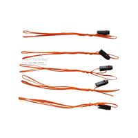 Lot de 50 Allumeurs à Mèche de Sécurité de 1 Mètre à Télécommande, Allumeurs Talon pour Feux d'Artifice Professionnels et de Consommation, en Stock