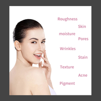 Wood Lamp Skin Analyzer Machine Facial Diagnostic Instrument Facial Moisture Test Facial Analysis 3d Skin Analysis Machine