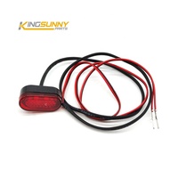 King Sunny garde-boue arrière feu arrière pour Kugoo S1 S2 S3 Scooter pièces électriques avertissement de nuit feu stop Escooter accessoire de réparation