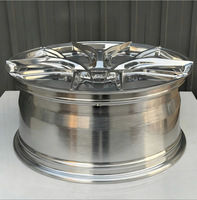 Jantes en alliage forgé en gros, directement d'usine, 8J 10 branches, 17/18/19/20/21/22 pouces, en aluminium 6061-T6 pour personnalisation automobile