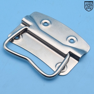 Poignée pliante en acier inoxydable 304, poignée à fil mobile pour boîte à outils, caisse en bois - Product Image 1