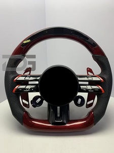 Volante de Fibra de Carbono LED para <span class=keywords><strong>Mercedes</strong></span> <span class=keywords><strong>BENZ</strong></span> W204 W205 W212 W213 W221 W222 GLC 250d C253 X253 <span class=keywords><strong>43</strong></span> <span class=keywords><strong>AMG</strong></span>, Accesorios Interiores - Product Image 4