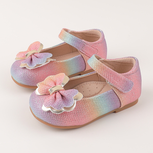 Sandalias Planas de Verano 2026 para Niñas, con Lazo, Estilo Princesa, para Exteriores, Lindas y a la Moda, Zapatos de Playa para Bebés y Niños Pequeños, Zapatos de Baile Mary Jane, Estilo Coreano Dulce - Product Image 3