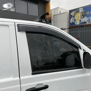 Các Phụ Kiện Ngoại Thất Khác Sun Rain Guard Cửa Sổ Khói Visor Cho Benz SPRINTER 2006 Thông Hơi Bóng Râm Phun Mưa