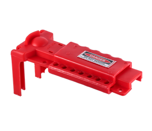 Ball Valve Lockout Device with Double Legs Matching Holes Multi Lock Capacity for 7 <b>Padlocks</b> Safety Isolation Lockout Tagout - Product Image 3