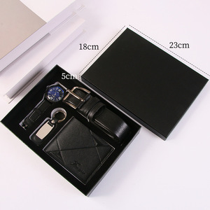 Cross-border Men's Gift <b>Set</b> <b>Watch</b> Wallet Belt Business Valentine's Day Present - Product Image 3