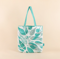 Sac de rangement HangZhou en toile avec imprimé lettres contrastées, poignée latérale, tapis de table suspendu et pochette à maquillage