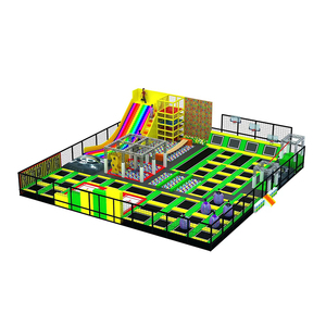 Children's <b>Trampoline</b> Park Outdoor <b>Trampoline</b> Park Ocean Ball Climbing Facility Amusement Park <b>Trampoline</b> - Product Image 5