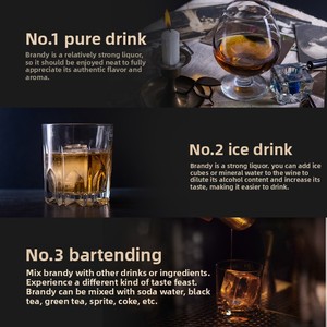 Brandy <span class=keywords><strong>de</strong></span> haute pureté en vrac 5L 40% ABV Fournisseur direct d'usine avec <span class=keywords><strong>prix</strong></span> compétitif pour les bars Restaurants gastronomiques Vente en gros B2B - Product Image 5