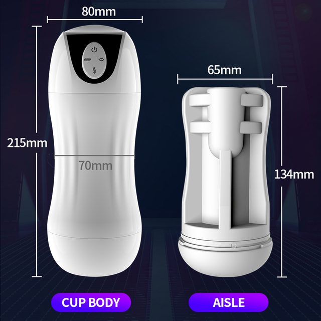Automatic Masturbator Cup Sucking and Vibrating Masturbator Cup Sex Toys for Men