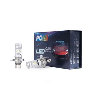 새로운 디자인 오토바이 <span class=keywords><strong>LED</strong></span> 헤드라이트 전구 <span class=keywords><strong>HS1</strong></span> <span class=keywords><strong>12V</strong></span> 12W 6500K 1100 루멘 IP67 방수 범용 장착 - Product Image 5