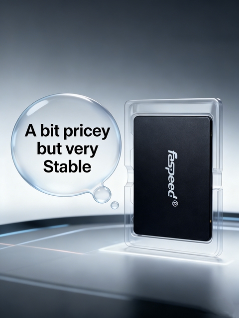 Faspeed Factory Wholesale SATA3 Internal Solid State Drive SSD for PC 2.5" 128GB to 2TB Sizes for Laptop & Desktop