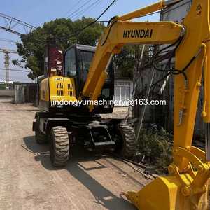 Excavadora Hidráulica Hyundai 60 de Segunda Mano, Excavadoras Hyundai 60-7, Maquinaria de Construcción Usada, Excavadora de Orugas Hyundai 60-7 - Product Image 4