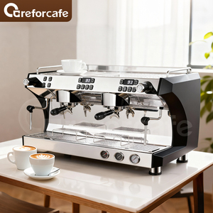 <span class=keywords><strong>Cafetera</strong></span> Profesional <span class=keywords><strong>Italiana</strong></span> de <span class=keywords><strong>9</strong></span> Bares, Dos Grupos, Semiautomática, Comercial, para Espresso, en China - Product Image 2