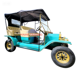 Coche Turístico de 8 Plazas, Coche Eléctrico Clásico, Coches Vintage Nuevos, Autobús y Coche Turístico, Carro de Golf Clásico - Product Image 2