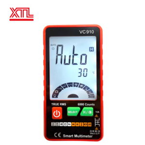 Smart Digital Multimeter High Precision Auto-Ranging IP55 Protection 600V Electrical Multimeter for Electricians Large Backlit