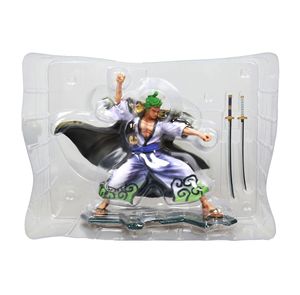 Figura Anime 24cm personalizzata in PVC resina di alta qualità Action & Toy Collection Figure di un pezzo <span class=keywords><strong>bounty</strong></span> Wano Roronoa Zoro Figure - Product Image 5