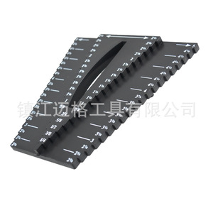 Lingxian Woodworking Marking <b>Tool</b> Black Plastic <b>Measuring</b> Gauge For Precision Cutting And Layout - Product Image 4