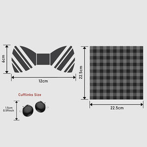 PBT01 Multi colori poliestere cravatte di seta <span class=keywords><strong>per</strong></span> le donne uomini Casual festa Jacquard <span class=keywords><strong>papillon</strong></span> <span class=keywords><strong>per</strong></span> matrimonio <span class=keywords><strong>camicia</strong></span> <span class=keywords><strong>papillon</strong></span> Set regalo - Product Image 2