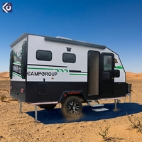Camping-car familial de luxe de 20 pieds avec salle de bain intégrée, cuisine et système solaire pour les voyages en famille