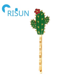 Horquilla decorativa elegante en blanco al por mayor de fábrica, horquillas con logotipo personalizado, horquillas <span class=keywords><strong>para</strong></span> el cabello, horquillas esmaltadas <span class=keywords><strong>para</strong></span> el cabello, broche <span class=keywords><strong>para</strong></span> mujeres y niñas - Product Image 2