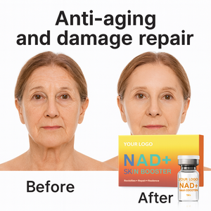 Sérum NAD Peptide pour le visage, rajeunissement, hydratation, blanchiment, soin de la peau, amélioration de l'élasticité, solution réparatrice - Product Image 3