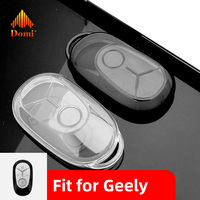 Étui de clé de voiture transparent et imperméable DM pour Leapmotor, coque de clé de voiture transparente en plastique TPU pour Geely