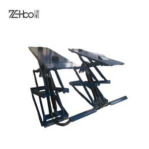 Ascenseur ultra-mince de <span class=keywords><strong>voiture</strong></span> de ciseaux d'automobile de pleine taille d'auto de la CE utilisée avec le temps de levage de la capacité 3.5T 220/380V 60s pour le <span class=keywords><strong>garage</strong></span> à la maison - Product Image 3