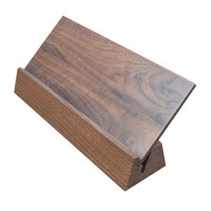 Soporte de <span class=keywords><strong>Madera</strong></span> Natural de Acacia de Alta Gama para Teléfonos Móviles y Tarjetas Postales, Decoración para Fiestas, Soporte de <span class=keywords><strong>Madera</strong></span> para Fotos - Product Image 5