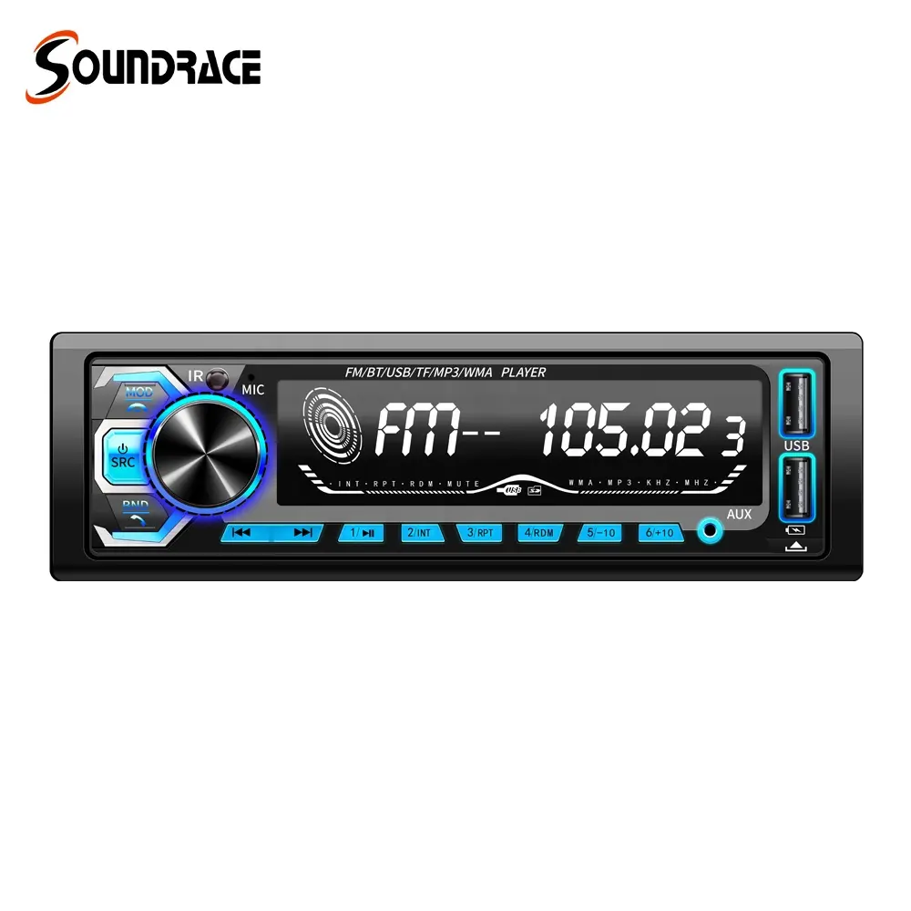 Sound race 1DIN Car Amplifiers Car Stereo Subwoofers Player Car MP3 Player