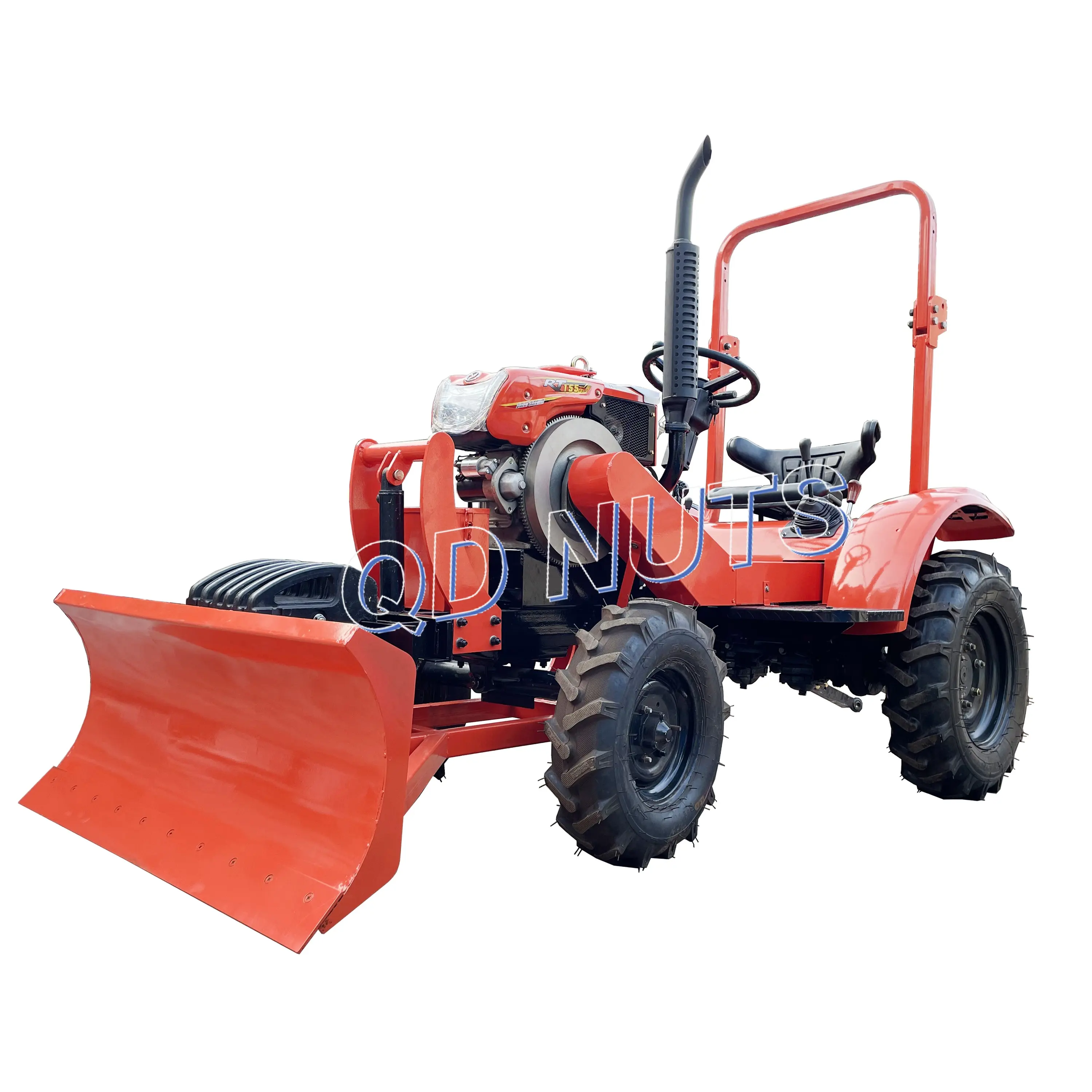 15,5 Pk 2wd Mini Farm Kubota Tractoren Vier Wielen Tractor Met Werktuigen