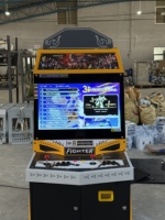 Máquina de Juegos Arcade Retro Operada con Monedas ZDYS, Gabinete Vertical con Pantalla de 32 Pulgadas, Construcción Metálica, 1 Año de Garantía