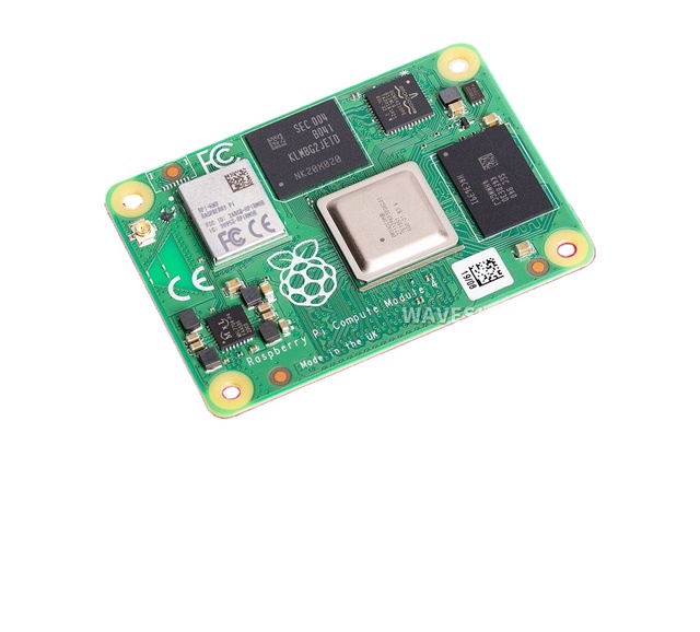 Waveshare CM4001000-SKU-18780 ,Raspberry Pi Compute Module 4, Options for RAM / EMMC/ Wireless