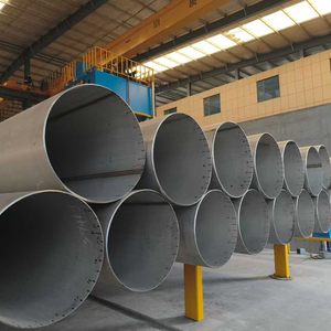 ท่อ A312สแตนเลสสตีลขนาดเส้นผ่านศูนย์กลางใหญ่ท่อเชื่อม SS ขนาดใหญ่สำหรับอุตสาหกรรมและการก่อสร้าง - Product Image 1