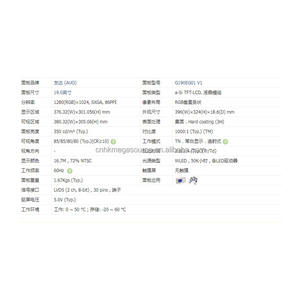 จอแสดงผล LCD รุ่น G190EG01 V1 ขนาด 19 นิ้ว ความละเอียด 1280*1024 ของแท้ใหม่แกะกล่อง - Product Image 3