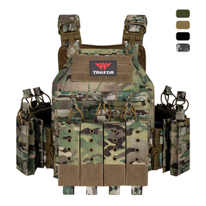 Yakeda chaleco tactico Molle chiến thuật <span class=keywords><strong>vest</strong></span> đào tạo đồng phục ngụy trang phong cách tấm tàu sân bay phụ nữ người đàn ông ngoài trời chiến thuật <span class=keywords><strong>vest</strong></span> - Product Image 1