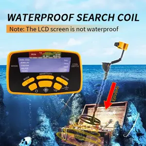 Detector de metais subterrâneo profissional MD6450 de 11 polegadas, ponteiro de ouro para caçador de tesouros, ponteiro de alta sensibilidade à prova d'água - Product Image 6