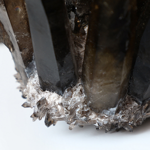 Cho flolenco trang trí nội thất màu trắng màu xanh lá cây trà Acrylic bao phủ pha lê cụm Đối Tượng điêu khắc cho Diwali Bảng trang trí - Product Image 6