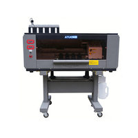 ATUE Nouvelle Machine d'impression DTF automatique 30 cm pour T-shirts et casquettes, compatible Epson, encre pigmentée, garantie 3 ans