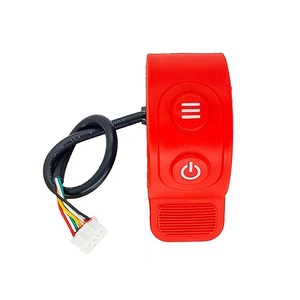 Pièces détachées pour trottinette électrique HX X8 X9 : Bouton de commande de vitesse d'origine rouge pour trottinettes électriques X8 X9 - Product Image 4