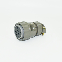 Enchufe de aviación P32K12Q P32J12Z P32 Conector de 12 Pines, enchufe redondo, Conector de rosca P directo