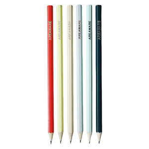 Matita promozionale Hb con gomma e temperino matita con gomme da cancellare - Product Image 6