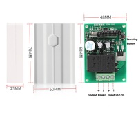 Controlador de Motor para puerta de garaje, receptor externo universal de 2 canales, controlador remoto inalámbrico inteligente para el hogar