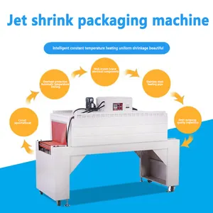Machine semi-automatique d'emballage de tunnel de bouteille de la chaleur de film de PVC de SJB pour des industries d'emballage