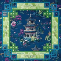 Mahjong Amerika Warna Magenta Lime Green dengan Alas, 32mm 4-Lapisan 160PCS Ubin Akrilik Berukir untuk Pesta Taman Mewah